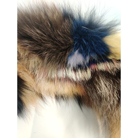 BNWOT Multicolor Fox Fur Scarf/Infinity Scarf Made by Befur on Etsy - Picture 12 of 16